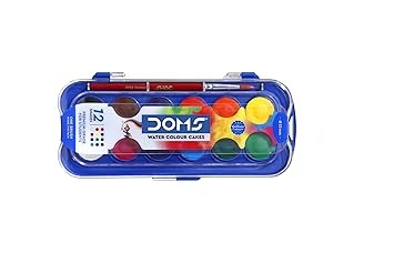 DOMS Painting Kit – Complete Art Set for Kids with Water Colours, Brushes & Crayons